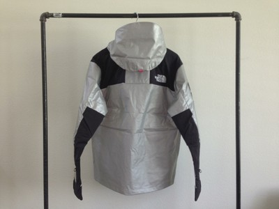 supreme x north face reflective jacket